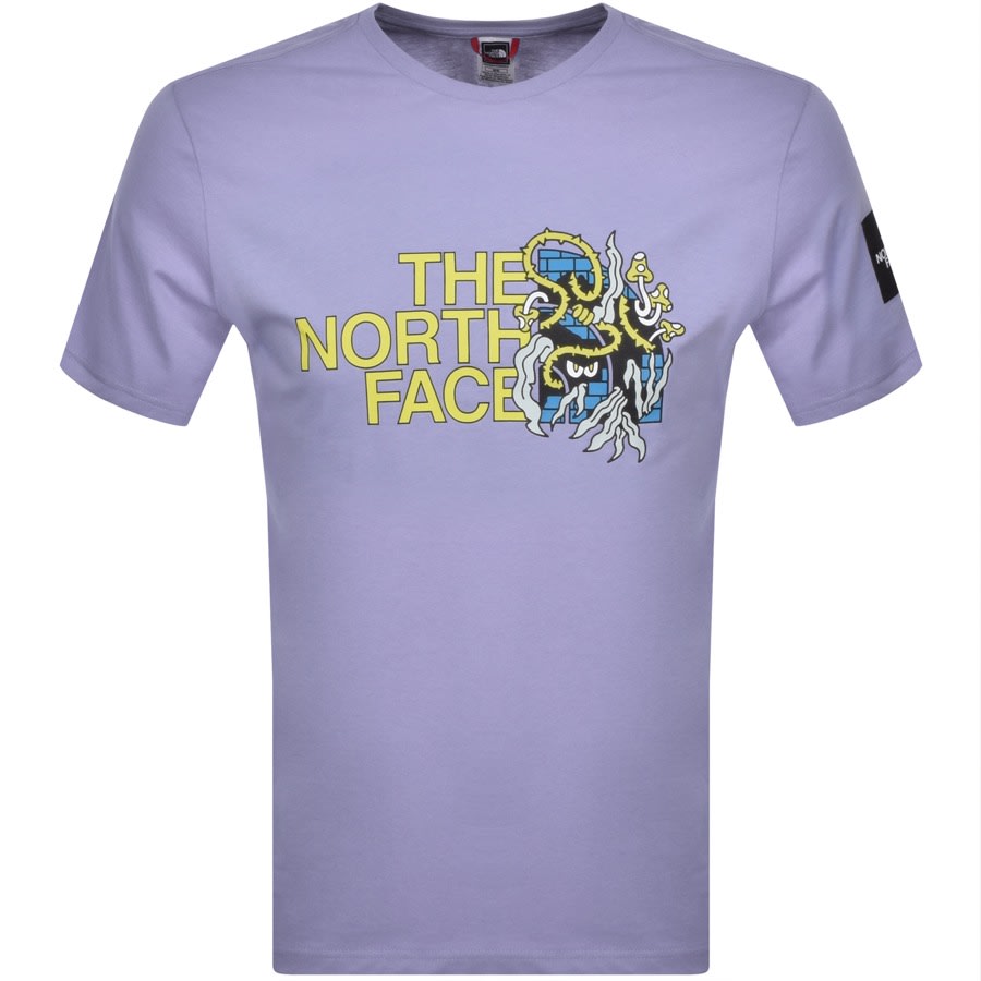 Alternative Image for ProductThe North Face Black Box Logo T Shirt Lilac1